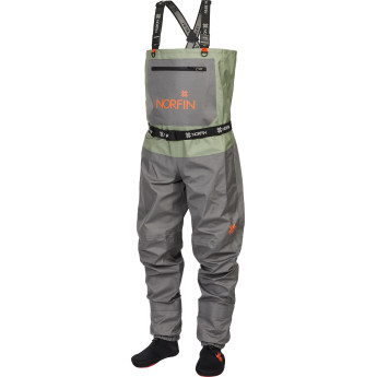 Полукомбинезон забродный NORFIN PILOT STOCKINGFOOT 2 02 р.ML
