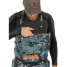 Полукомбинезон забродный NORFIN PILOT CAMO BOOTFOOT р.40-S с сапогами резина 83400-40-S